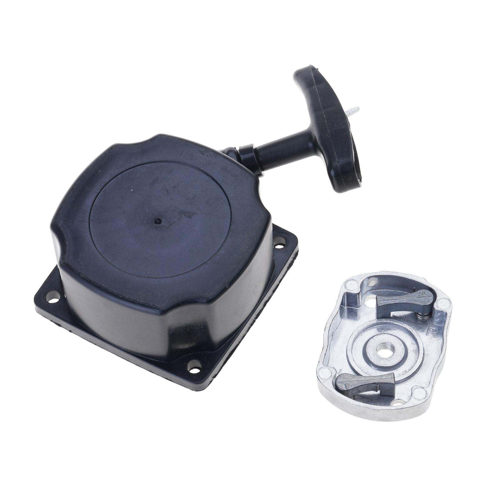 

Replacement Recoil Starter For 43CC 49CC 52CC Garden Tool Engines Quality Nylon Aluminum Construction 67mm Mounting Hole 1