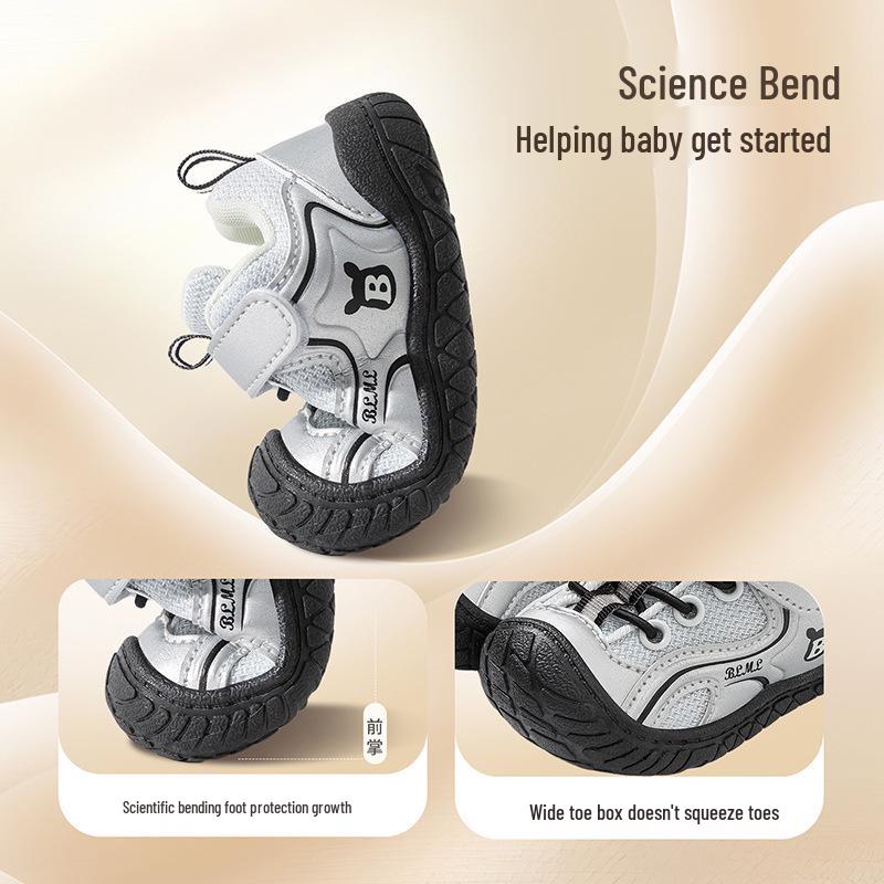 2026 Spring Kids' Soft Sole Non-Slip Casual Walking Shoes for Toddlers and Babies