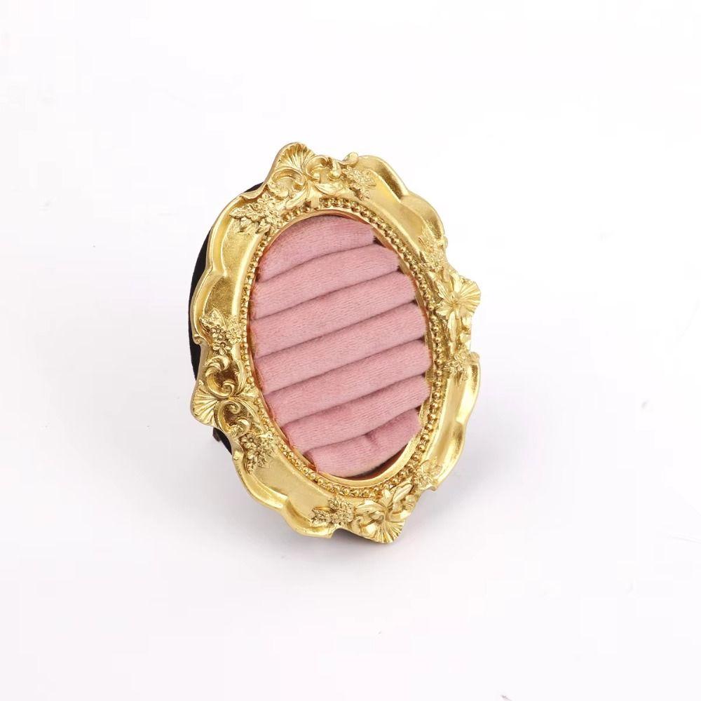 Earring Tray Ring Display Stand Photo Frame Jewelry Storage Tray Dressing Table