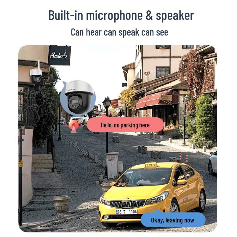 Hikvision 4G Solar 4MP PTZ Outdoor Security Camera CN plug (adapter included)