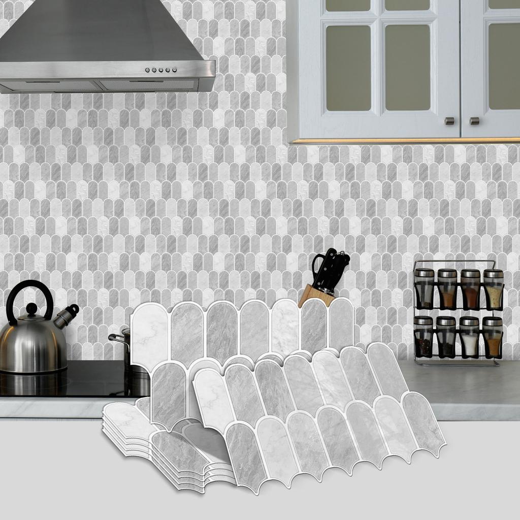 Special-Shaped Retro Brick Pattern Self-Adhesive Tile Sticker, Kitchen Bedroom Waterproof And Anti-Fouling Wall Sticker, Home Remodeling Wallpaper