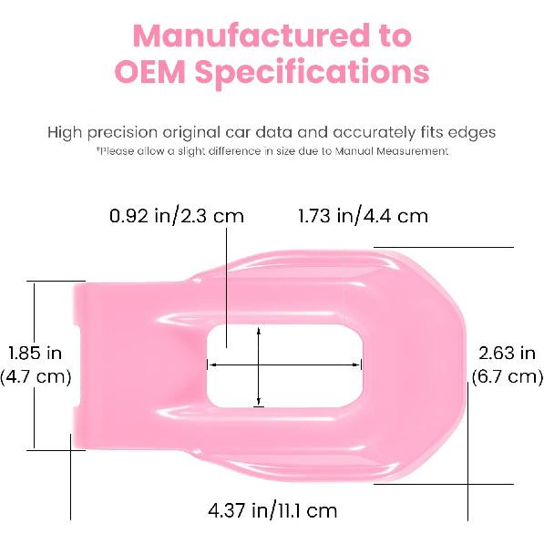 Hood Latch Lock Catch Brackets Cover for 2018-2024 Jeep Wrangler JL JLU Unlimited Sports Freedom Sahara Rubicon Gladiator JT 2-Door & 4-Door Exterior