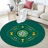 Celtic FC2 Round Area Rug,Carpet Rug for Living Room Bedroom Sofa Playroom Decor,Non-slip Floor Mat