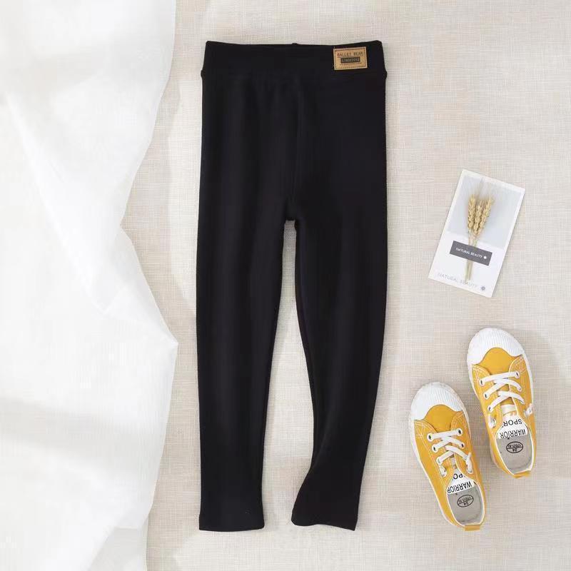 

Девичьи бархатные леггинсы с высокой талией - Теплые и модные для весны и осени 150 fits 130-140cm