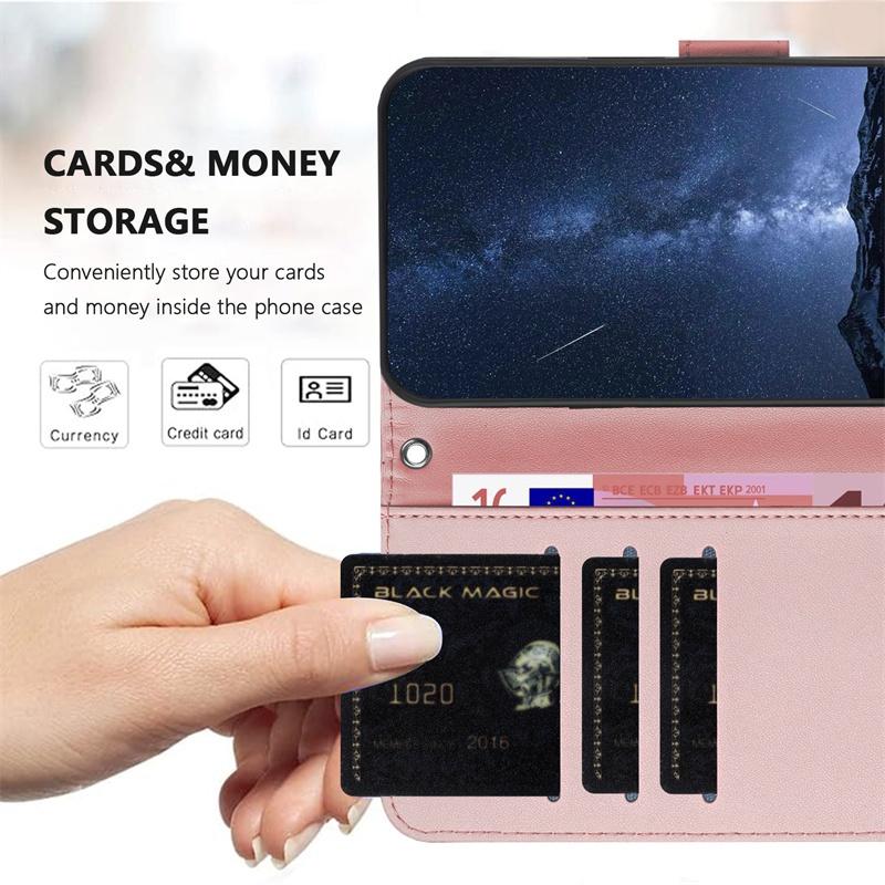Casing For Tecno Camon 11 12 15 Air 16S 19 Neo 20 Pro 30 Premier X66 X656 CF7 CF8 4G 5G Flip Leather Case Card Cover