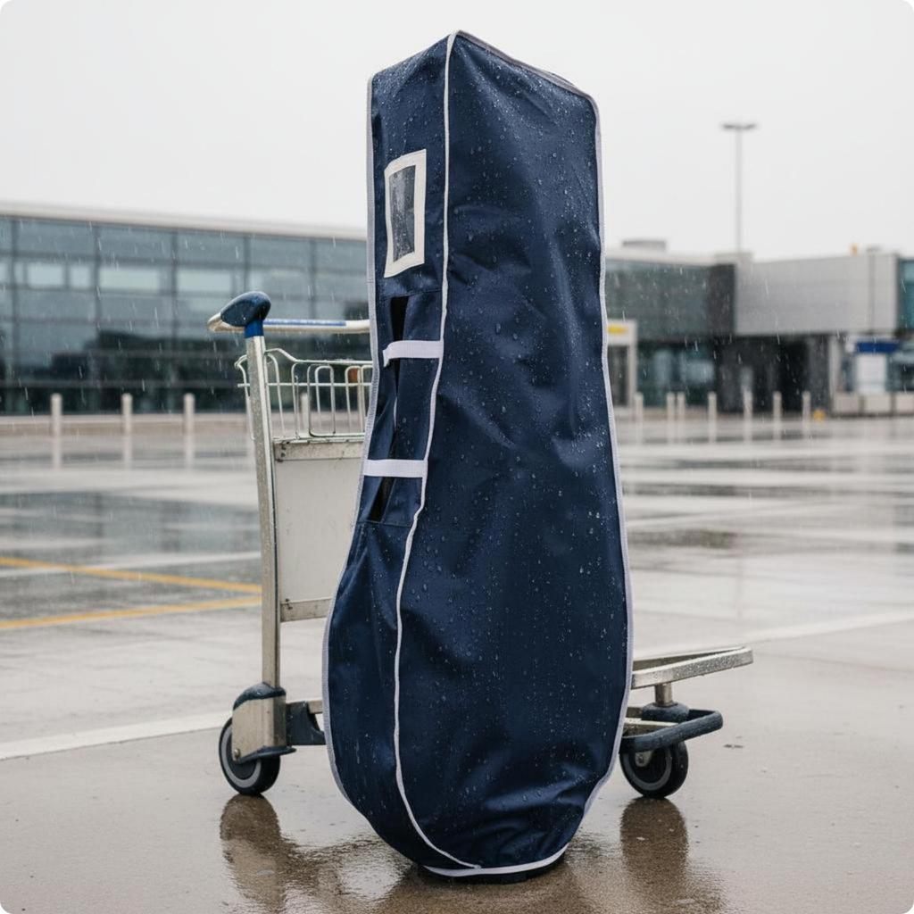 Golf Bag Cover Foldable Waterproof Club Rain
