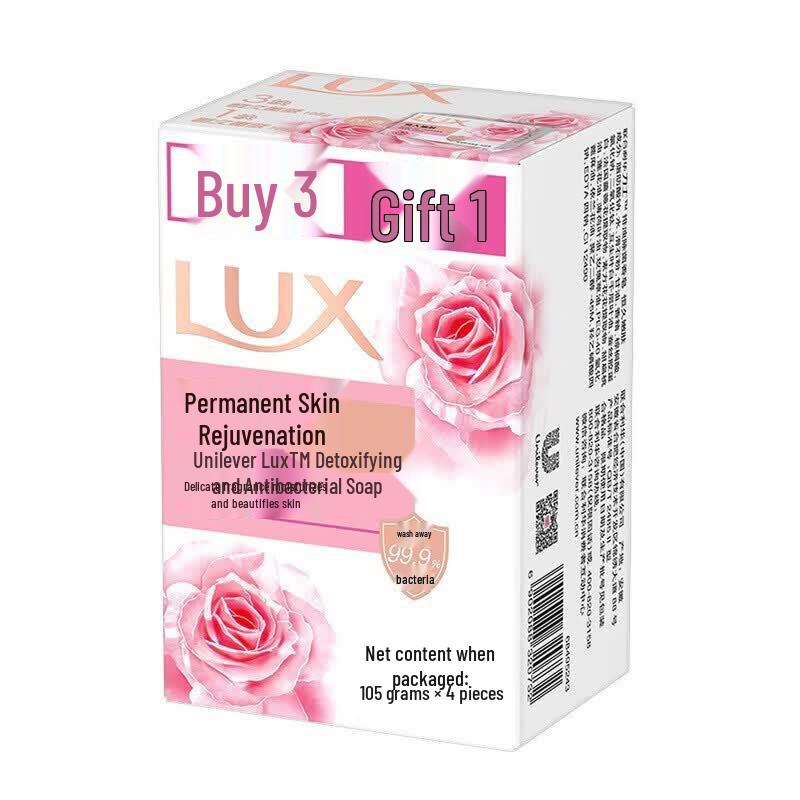 Lux Antibacterial Moisturizing Soap 4 x 105g