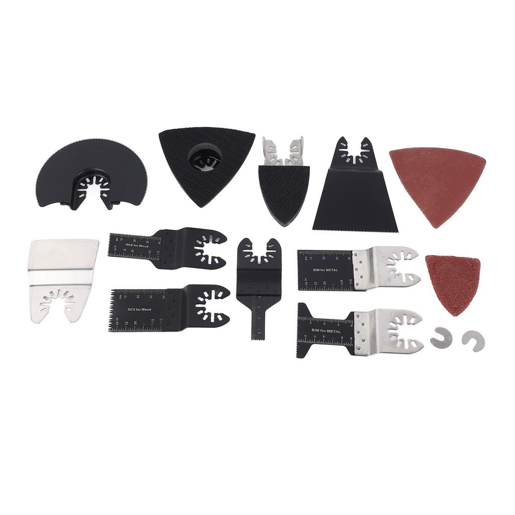 98 BUC Pânze Ferăstrău Oscilant Oțel Carbon Ridicat Ușor de Instalat Universal Multi-unealt Eliberare Rapidă