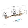 3 Way Guitar Control Plate Assembly Wired Loaded Prewired Guitar Switch Control Plate Musical Instrument Accessories
