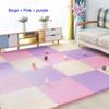 24pcs Xpe Spliced Thickened Foam Floor Mat Children's Baby Crawl Mat Absorbent Dirt Resistant Jigsaw Non-slip Floor Mat