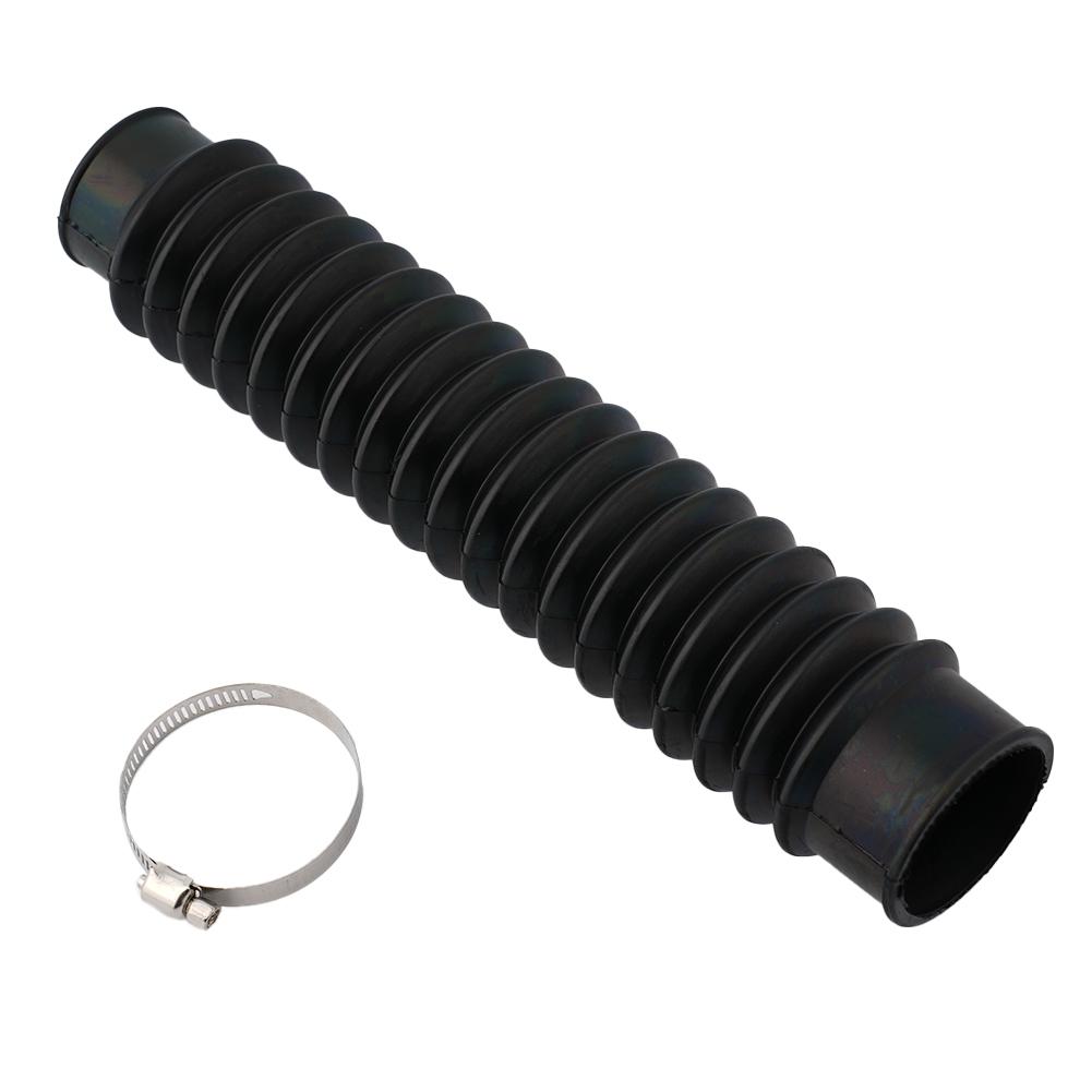Autobike Air Filter Hose Black Cold Air Intake Exhaust Pipe Protective Cover