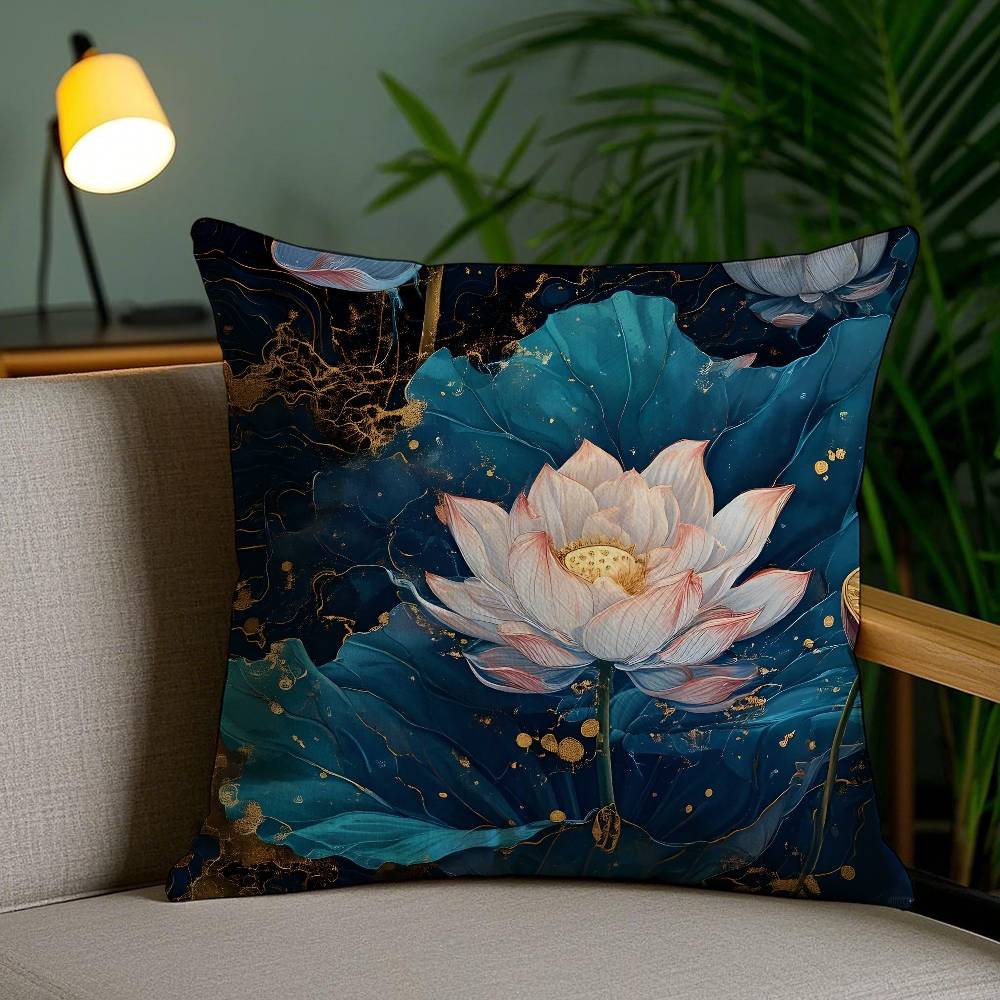 

Cartoon Courage The Cowardly Dog-D Pillow Case Anti-dustmite Pillowcase Invisible zipper silky short plush Sofa cushion cover 12x12Inch