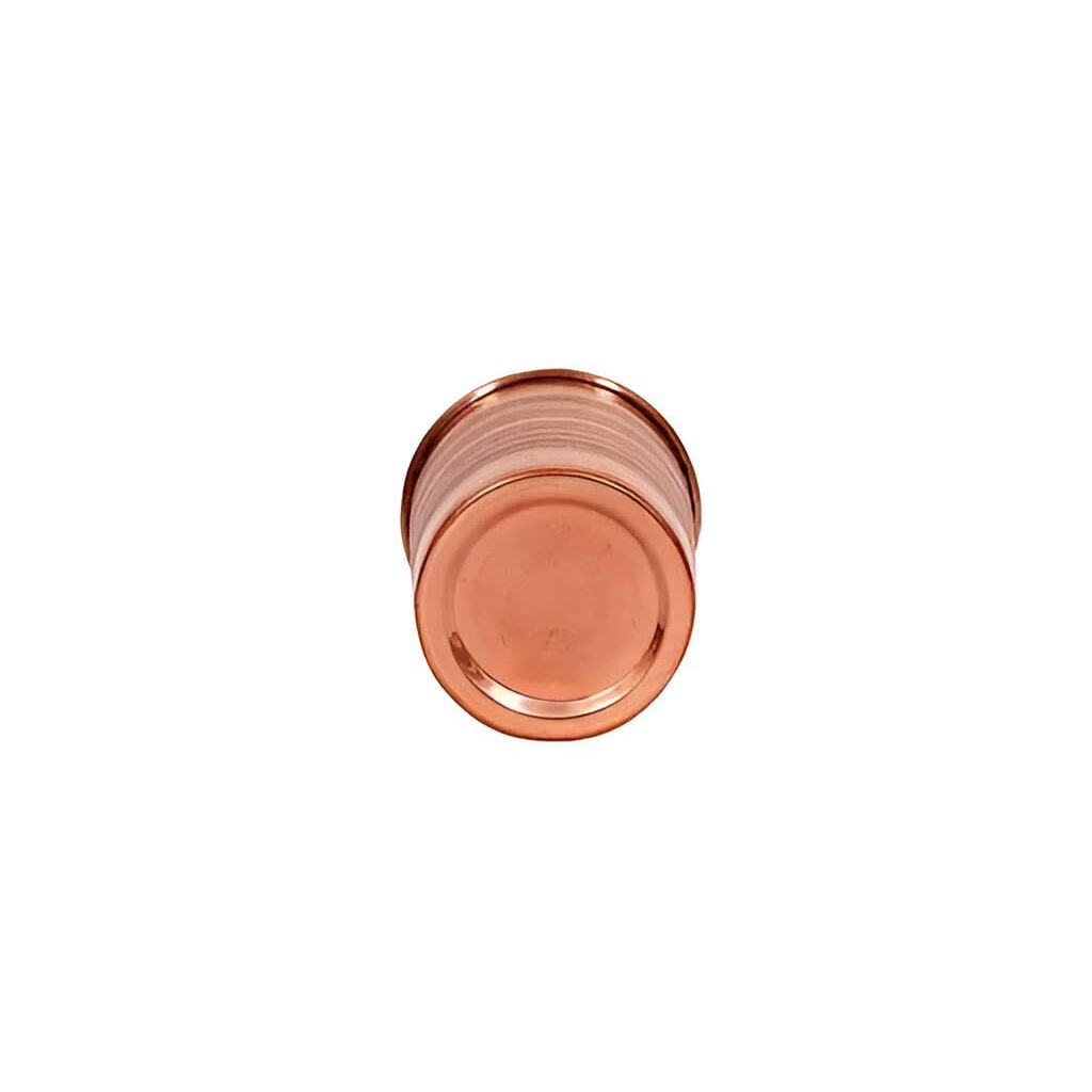 100% Pure Copper Tumbler 300ml | Ayurvedic Drinking Glass for Water | Handcrafted Copper Utensil for Daily Use