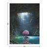 Pink Tree in the Cave Throw Blanket for sofa Thin For Baby funny gift Blankets