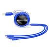 CET1 2025 Hot For Benz Car Interior 3 In 1 Fast Charger USB Data Cable Accessory For Mercedes Benz AMG E S C A B Class GLE GLS CLS GL