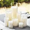 Minimalist High Borosilicate Glass Candle Cup – Heat-Resistant Aromatherapy Holder