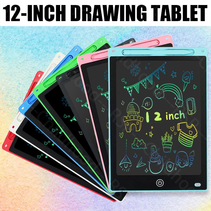 12 Inch LCD Writing Tablet Electronic Handwriting Drawing Board Digital Graphic Doodle Pad Educational Toy for Kids