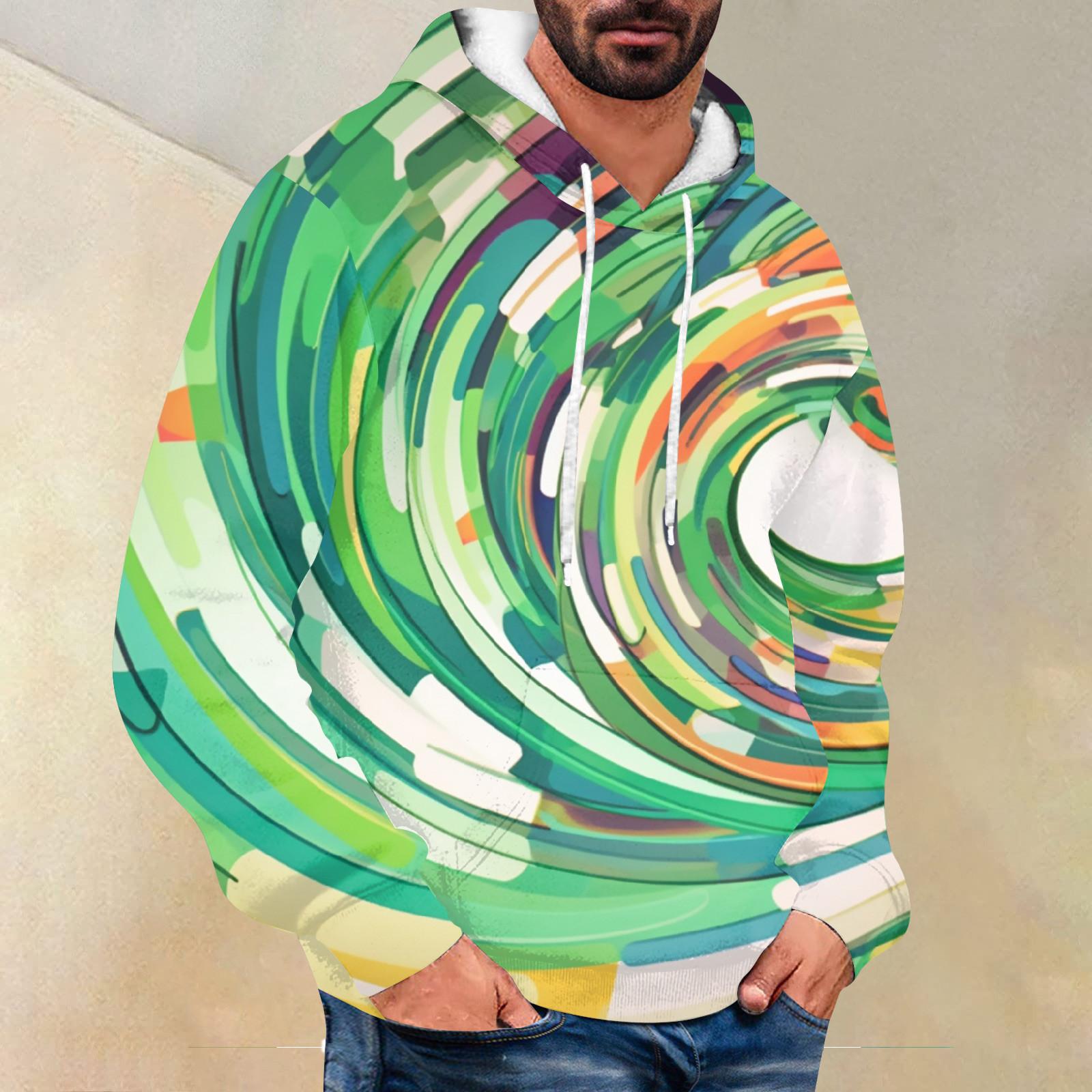 

Мужская свободная толстовка с капюшоном с принтом, мужская повседневная модная спортивная толстовка XXXXXXL