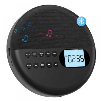 Multi Functional Bluetooth CD Player, Dual Speaker Stereo, Stereo Output Shock-Absorbing Function USB Repeat