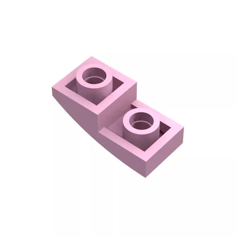 200pcs MOC Assembles Particles 24201 Slope Curved 2 x 1 Inverted Building Blocks DIY Model Educational High-Tech Spare Brain Toy