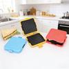 Microwave Toaster Sandwich Maker Baking Pan Non-Stick Dishwasher Safe Fast Even Cooking Sandwich Grill Pan for Home Office Breakfast