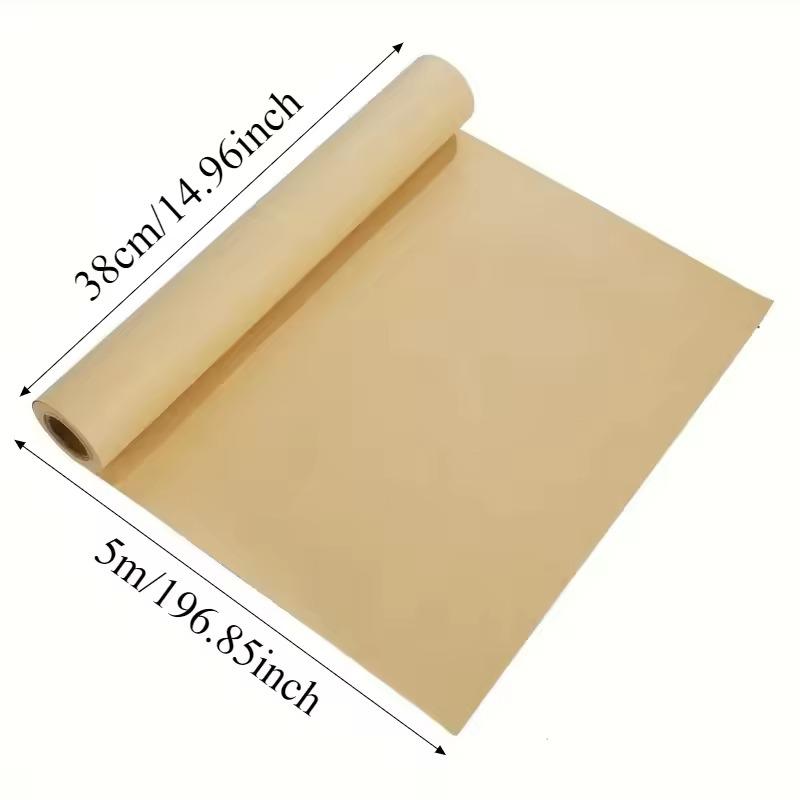 

5m/Roll Brown Kraft Paper Roll for Gift Wrapping Painting DIY Flowers Birthday Party Wedding Christmas Gifts Packing Paper 1Roll