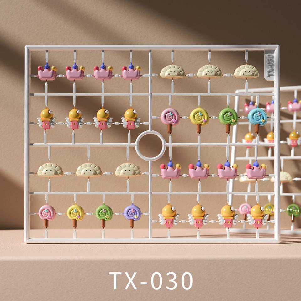 

TENSOR Carved Resin Nail Art Decorations - TX030