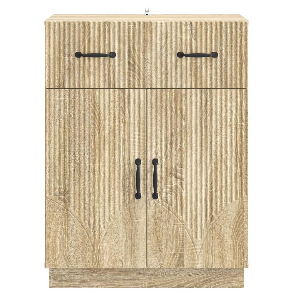 Sideboard Sonoma Oak 66 x 34.5 x 87 cm Particleboard