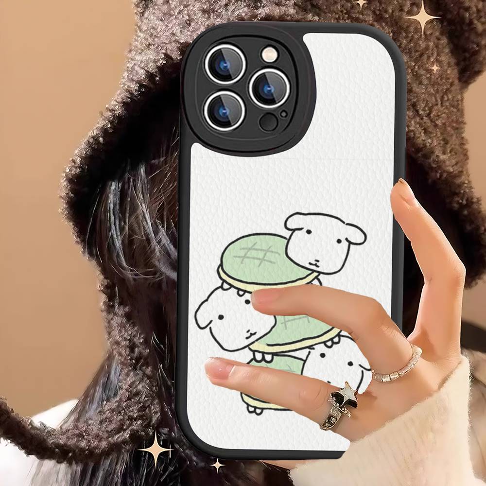 Anime Ganadi Leather Phone Case For IPhone 16 15 14 13 12 11 Pro Max Plus Shockproof Cover