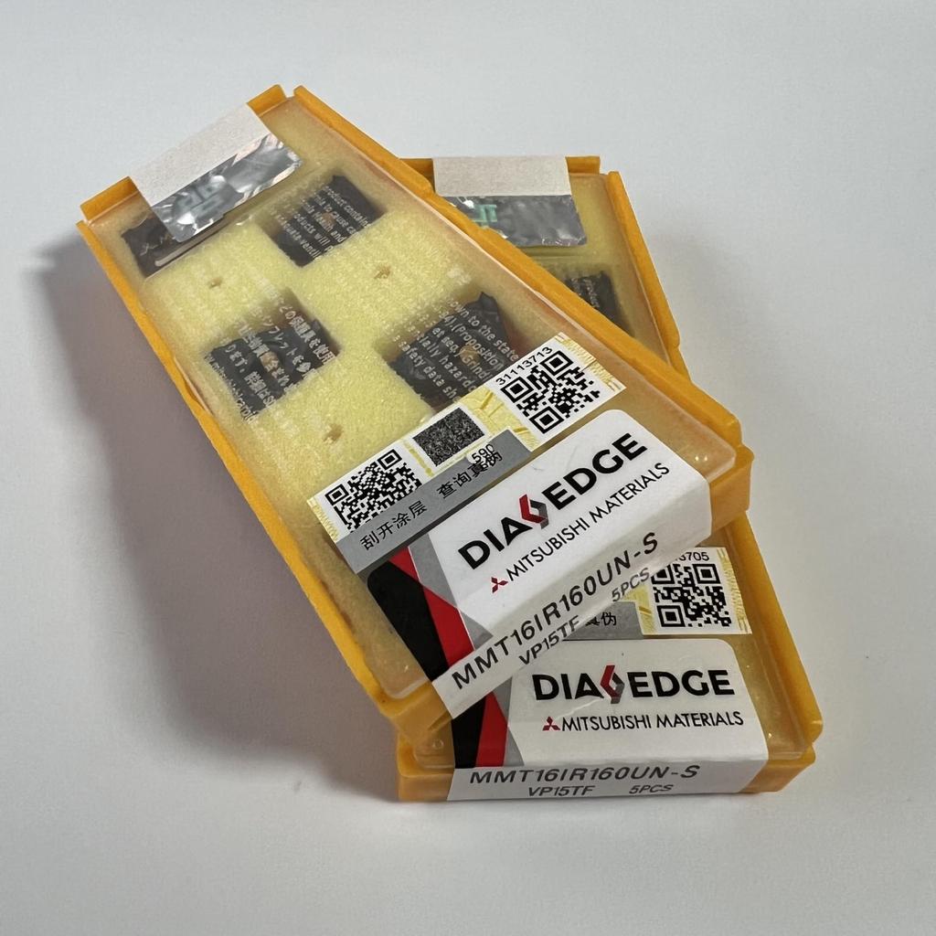 MITSUBISHI / MMT16IR160UN-S VP15TF / Carbide CNC Blade 10 Pcs
