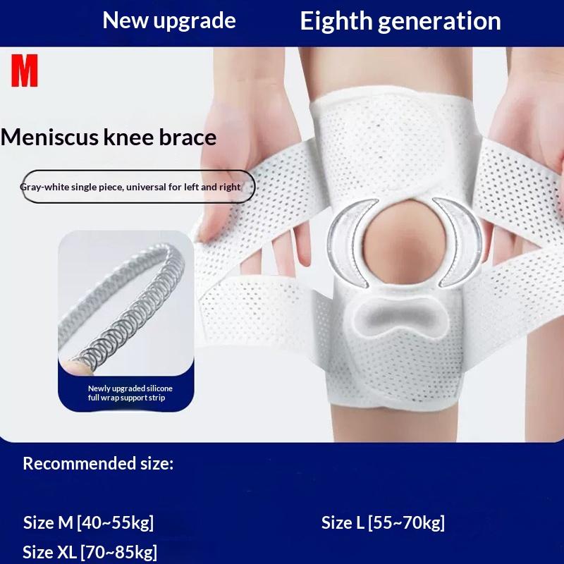 Knee Brace Pain Relief with Compression Support and Adjustable Stabilizers for Running or Workout