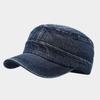 Vintage Baseball Hat Flat Top Cadet Cap Korean Peaked Cap  Men Women