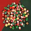 20pcs Santa Claus Phone Case Patch Mini Resin Accessories  New Year Gifts
