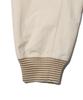 Lee Nylon Collar Varsity Jacket Beige