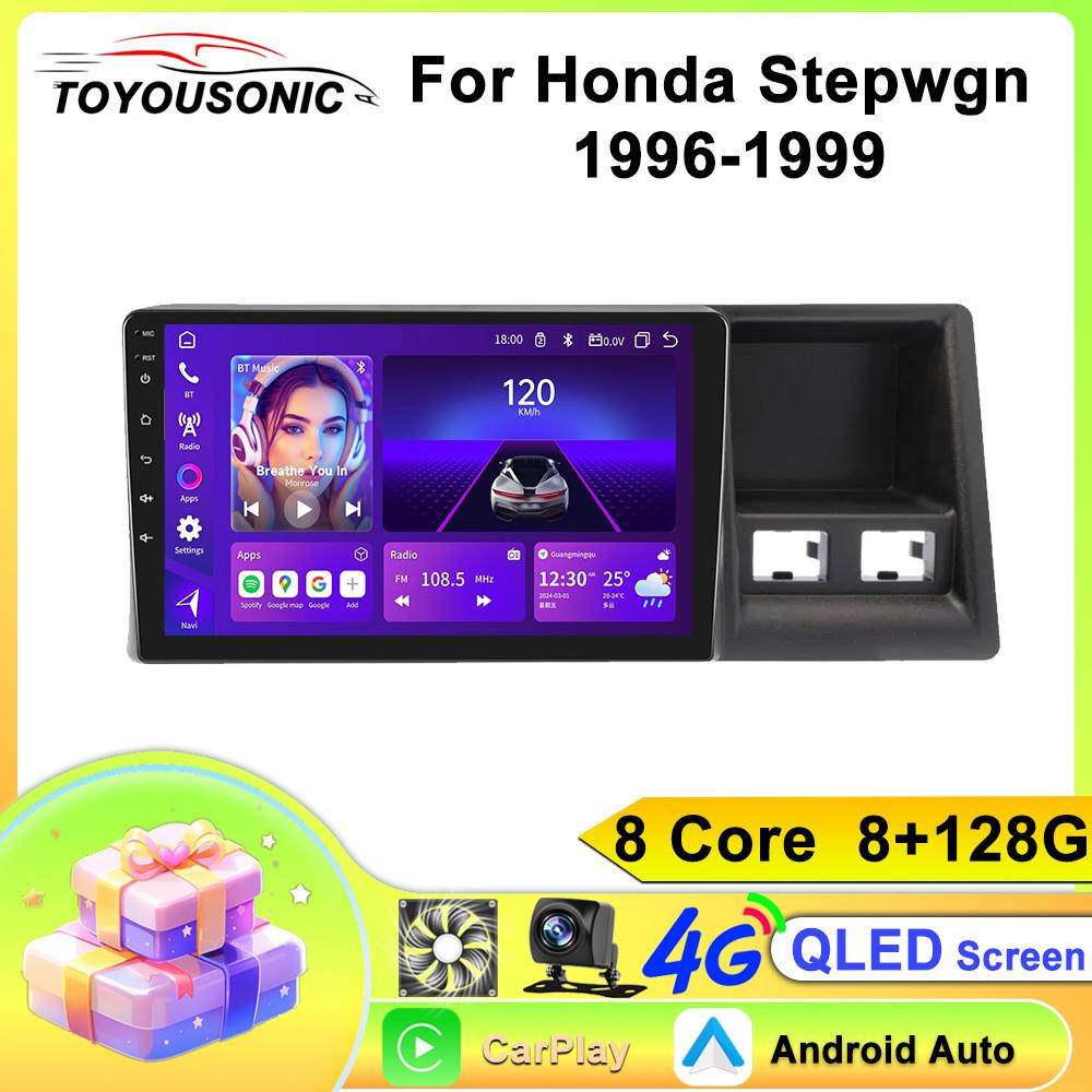 Android Car Multimedia Player For Honda Stepwgn 1996-1999 GPS Navigation CarPlay 4G Head Unit Stereo Video Player