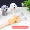 Ranvi 36 PCS Cartoon Animal Dog Creative Teddy Dog Shaped Top Erasers Cute Stationery Supplies for Kids and Students Erasers,