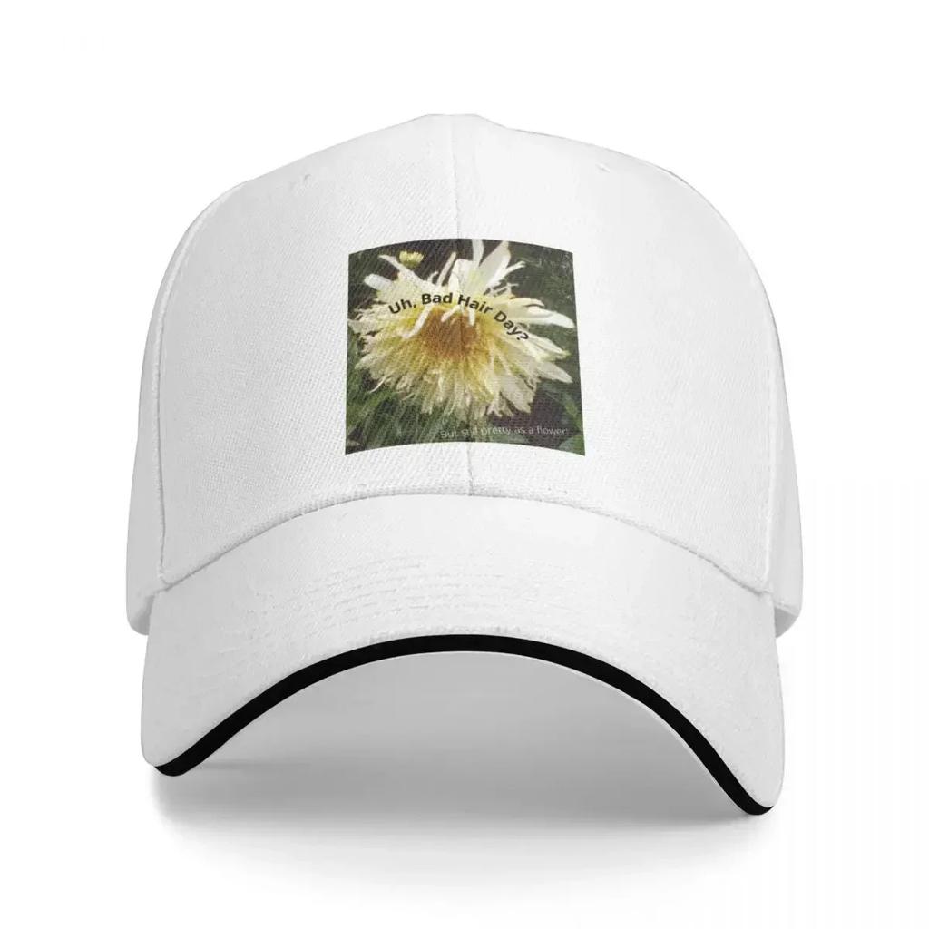 Uh Bad Hair Day But still pretty as a flower Baseball Cap summer hat Hat Unisex For The Sun luxury caps Unisex Womens