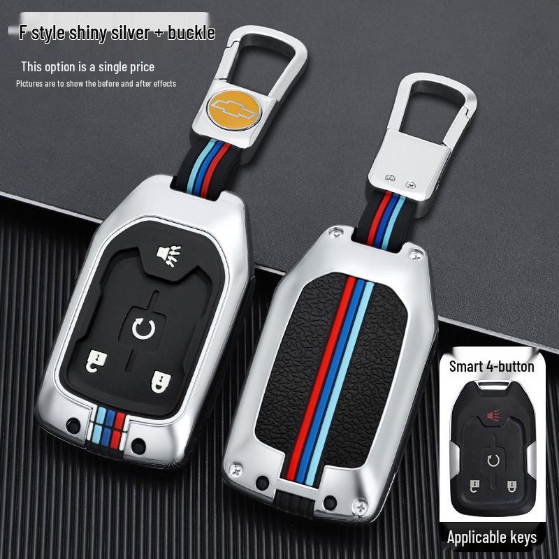 GMC Key Case: High-End Protective Shell for Yukon & Sierra - Stylish Car Accessory for Men & Women