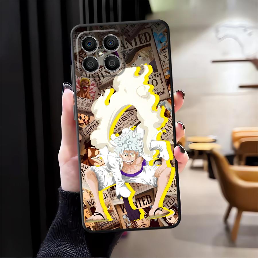 Case for Honor X5b 90 Magic5Lite X9a X7 X6 8X 70 200 400 Lite X8 Black Soft Phone Cover Ones Pieces Ace Luffys