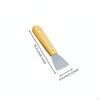 4 Pieces Carbon Steel Putty Knife Versatile Wall Comfortable Grip Set for DIY