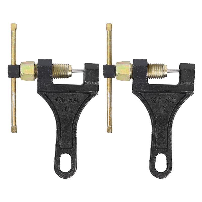 Universal Motorcycle Chain Breaker Splitter Cutter Link Removal Tool for ATV Tricycle Go Kart 420-530 Repair Maintenance Kit