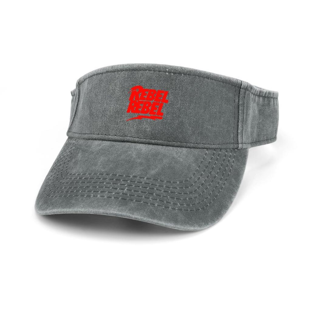 David Rockstar Sänger Sonnenblende Leaky Top Cowboyhüte Unisex Damen Sport Baseball Tennis Golf Caps Open Top Custom Hat