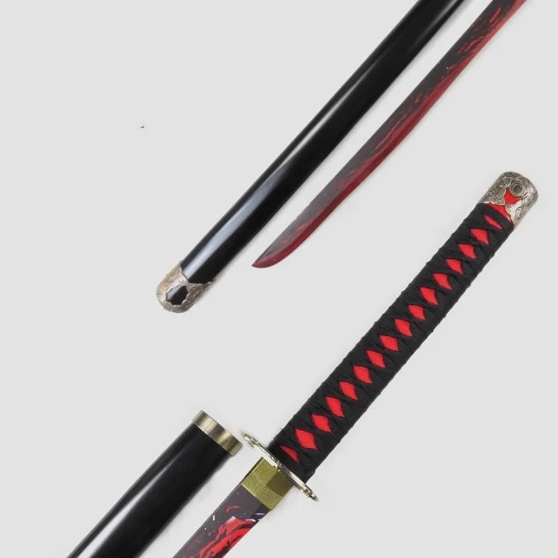 40inch Elden Katana Wood Sword Anime Cosplay Costume Ninja Knife Blade Real Size Japanese Katana Original Samurai Sabre Lovely Gift