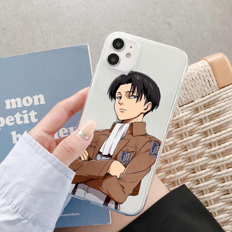 Dla Samsunga Galaxy A52 A32 A12 A21S A72 A51 A71 A50 A70 A31 A40 A10 A22 S10 S21 Ultra S20 FE Plus Etui TPU Anime Attack On Titan