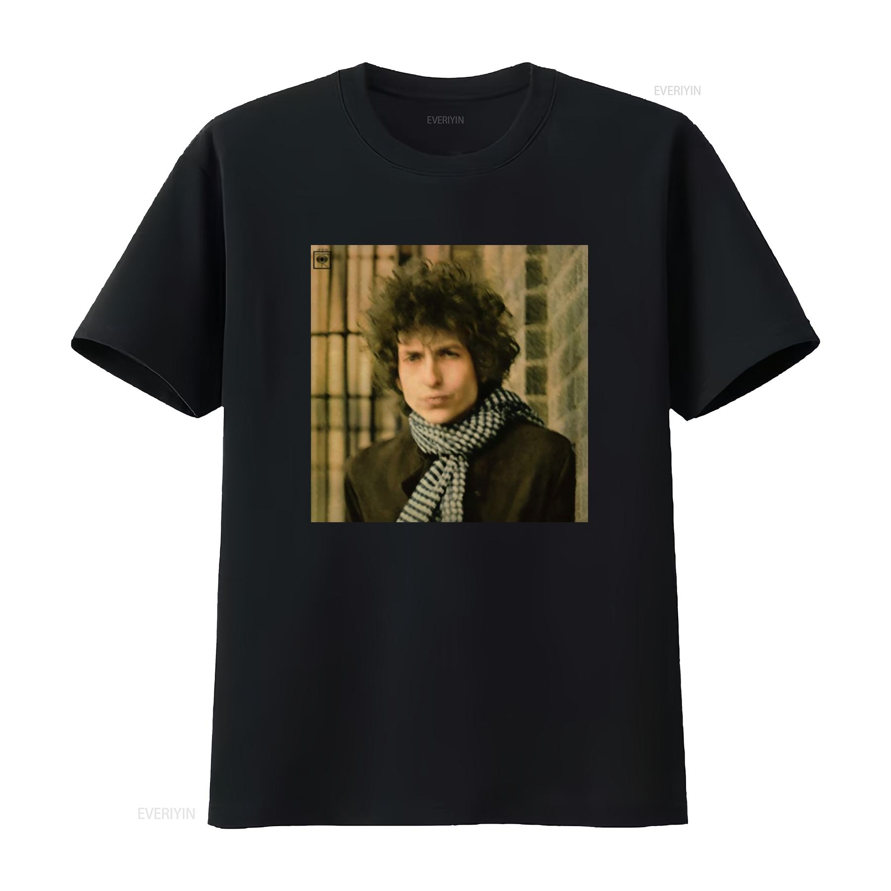

Bob Dylan Blonde On Rock N Roll Band T shirt 056E vintage Washed Slightly Casual Comfortable Stretched graphic streetwear 4XL