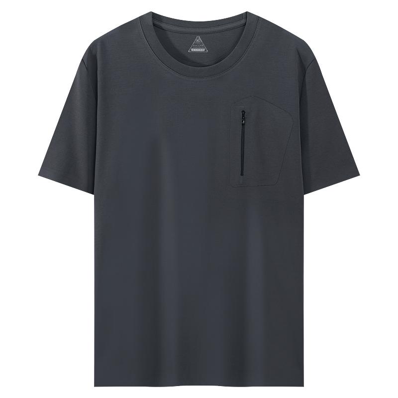 

Футболки з бавовняної суміші М які Дихаючі Футболки Круглий Виріз, Звичайна Посадка для Залу Спортивний Одяг, Універсальний Стиль, М яка Текстура KAIQIDOU 5XL