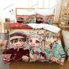 3D Anime Toilet-bound Hanako-kun Bedding Set Duvet Cover Bedroom Comforter Single Twin King _Size Quilt Cover Home Textiles