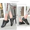 Unisex Children's Non-Slip Soft-Soled White Aerobics and Cheerleading Shoes for Dance, Gymnastics, and Competitions
