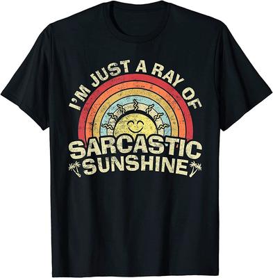 I'm Just A Ray Of Sarcastic Sunshine - Unisex-T-Shirt mit sarkastischem Humor