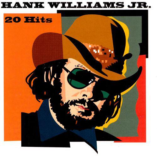 

CD HANK WILLIAMS JR. - 20 Hits D277770 Curb Records 1995 US Country Used